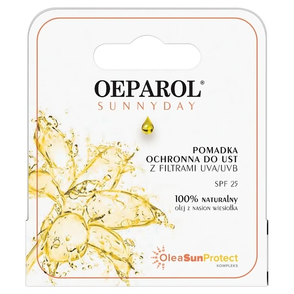 Oeparol Sunnyday, pomadka ochronna do ust, 4,8g