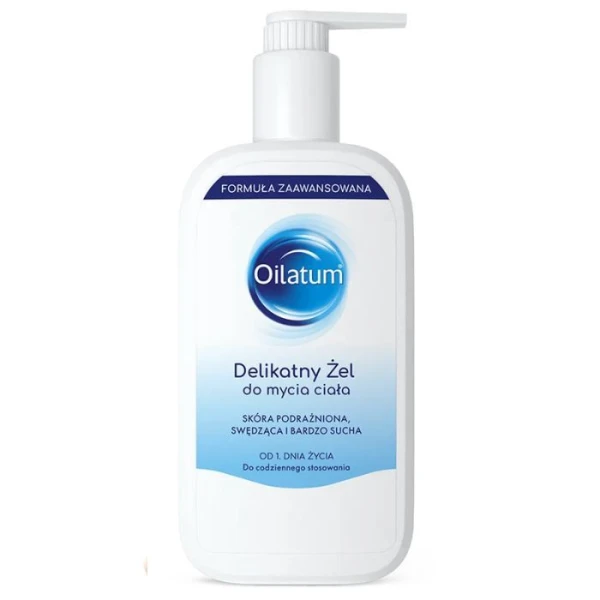 Oilatum Formuła Zaawansowana, żel do mycia ciała, od 1 dnia życia, 400ml