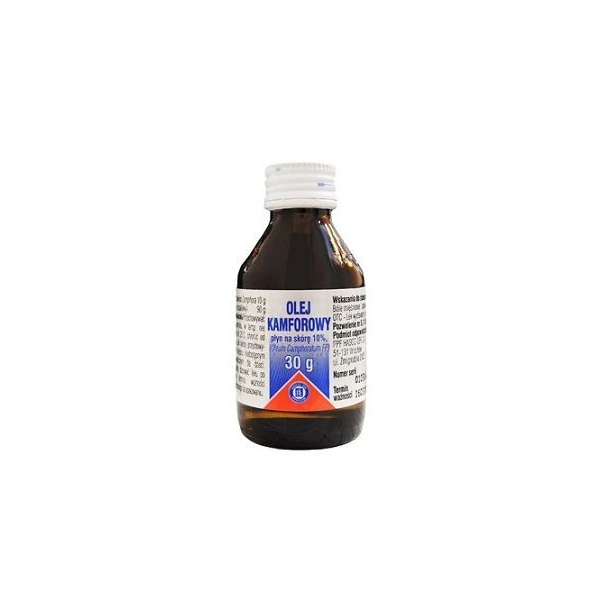 Olej kamforowy Hasco 10%, 30g