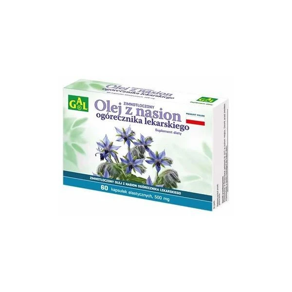 Olej z nasion ogórecznika, Gal, 60 kapsułek