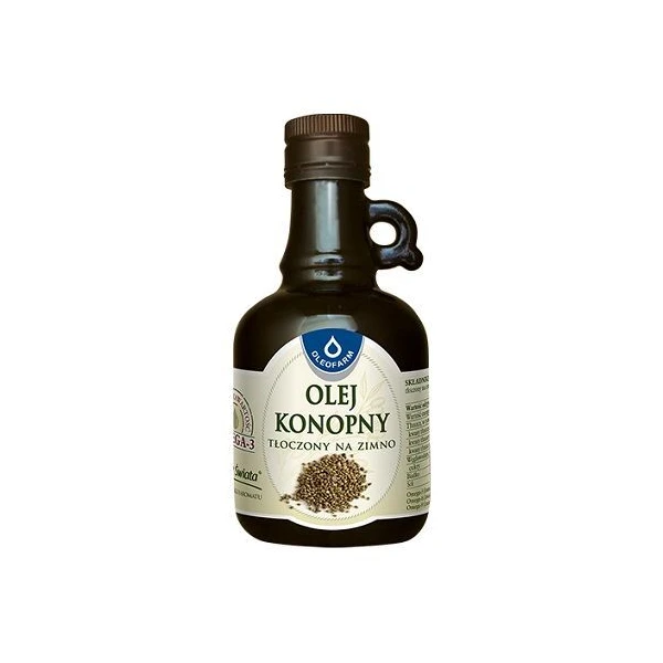 Oleje Świata, olej konopny, 250ml