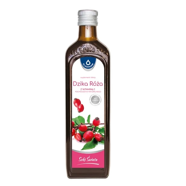 [DATA - 2027-01-30] Soki Świata, Dzika Róża z witaminą C, sok, 490ml