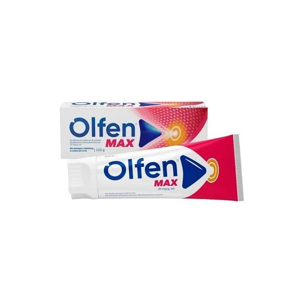 Olfen Max 20mg/g, żel, 100g