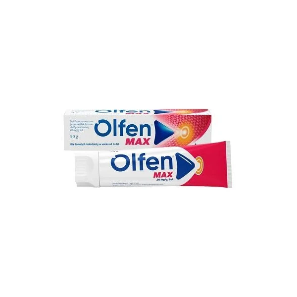 Olfen Max 20mg/g, żel, 50g