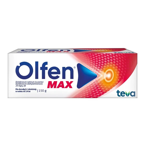 Olfen Max 20mg/g, żel, 150g