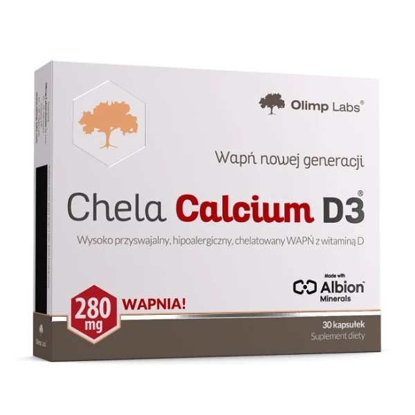 Olimp Labs, Chela-Calcium D3, 30 kapsułek