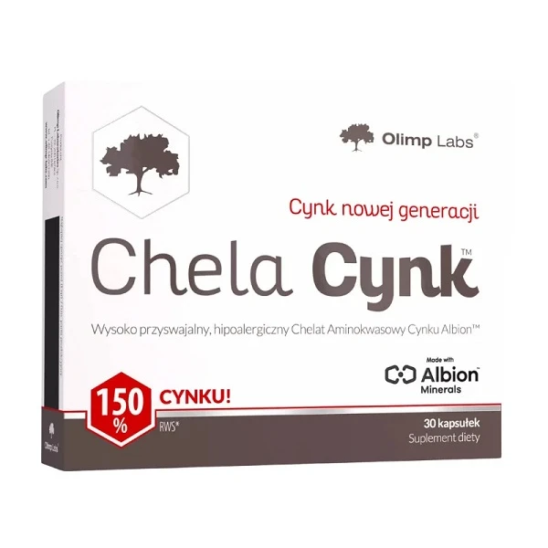 Olimp Labs, Chela-Cynk, 30 kapsułek