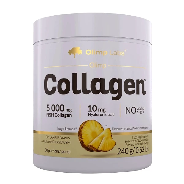 Olimp Labs, Collagen, proszek, smak ananasowy, 240g
