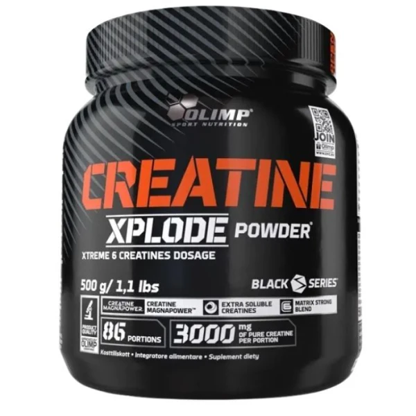 Olimp Creatine Xplode Powder, smak ananasowy, 500g