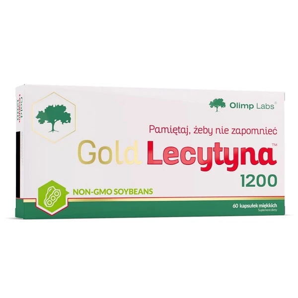 Olimp Labs, Gold Lecytyna 1200, 60 kapsułek