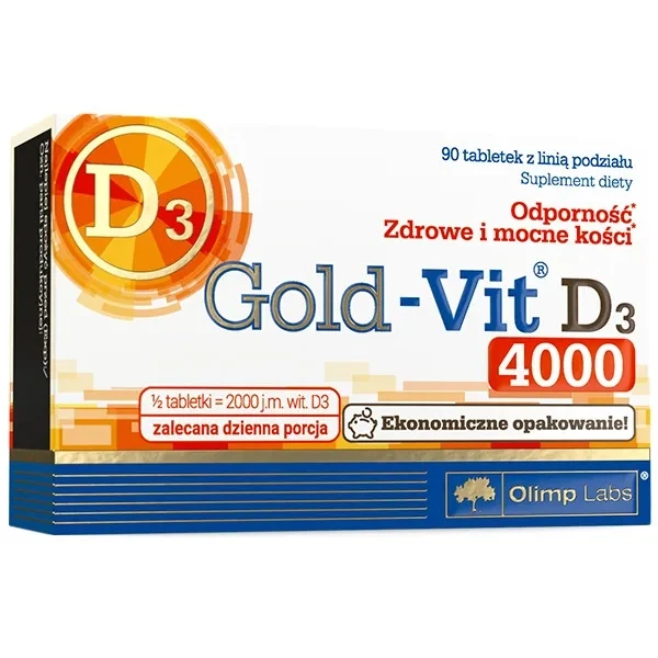 Olimp Labs, Gold-Vit D3 4000, 90 tabletek