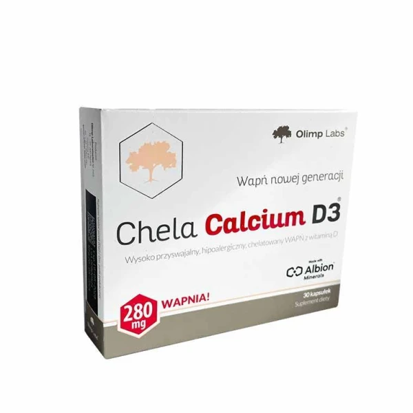 Olimp Labs, Chela-Calcium D3, 30 kapsułek