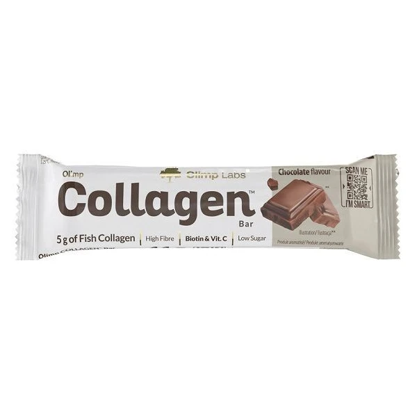 [DATA - 2026-10-02] Olimp Labs, Collagen Bar, baton proteinowy, smak czekoladowy, 44g