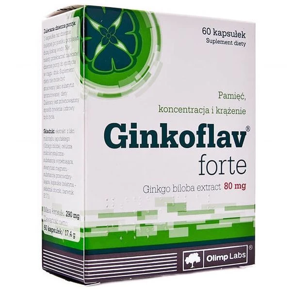 Olimp Labs, Ginkoflav Forte, 60 kapsułek