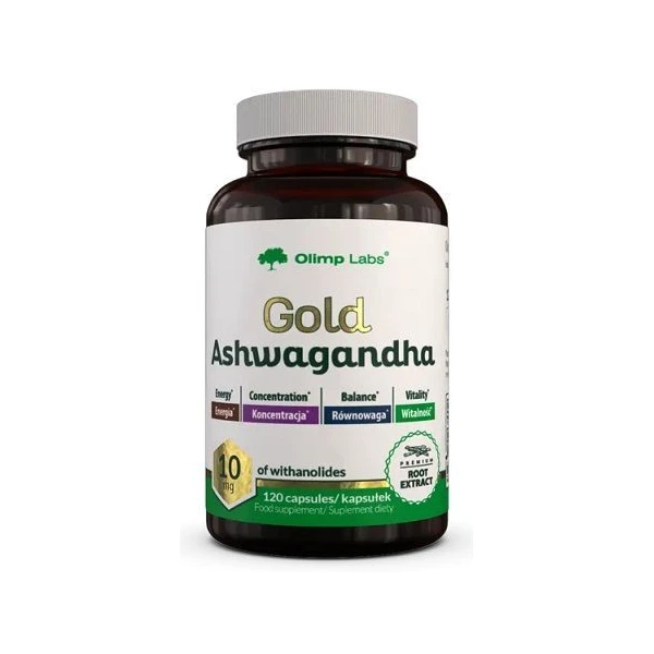 Olimp Labs, Gold Ashwagandha, 120 kapsułek