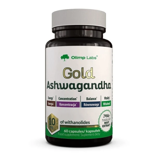 Olimp Labs, Gold Ashwagandha, 60 kapsułek
