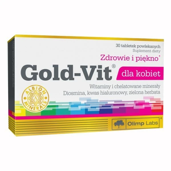 Olimp Labs, Gold-Vit dla kobiet, 30 tabletek