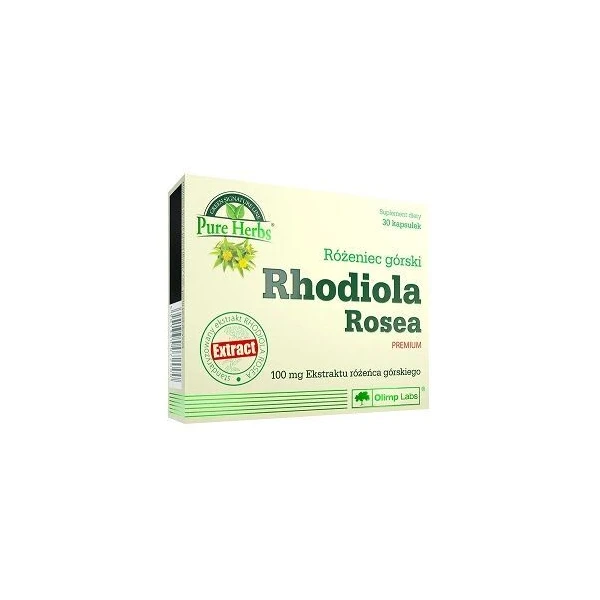 Olimp Labs, Rhodiola Rosea Premium, różeniec górski, 30 kapsułek