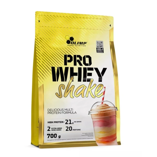 Olimp Pro Whey Shake, odżywka białkowa o smaku waniliowym, 700g