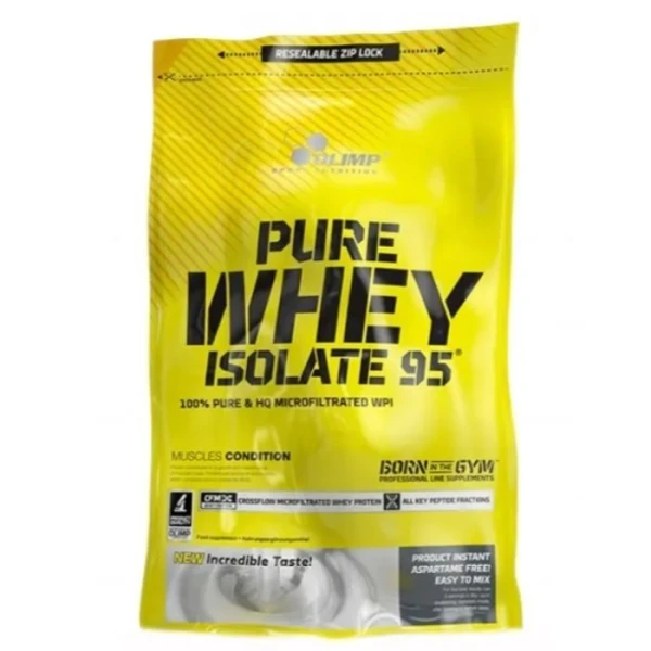 Olimp Pure Whey Isolate 95, smak waniliowy, 600g