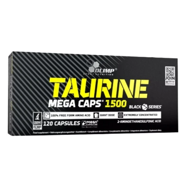 Olimp Taurine 1500 Mega Caps, 120 kapsułek