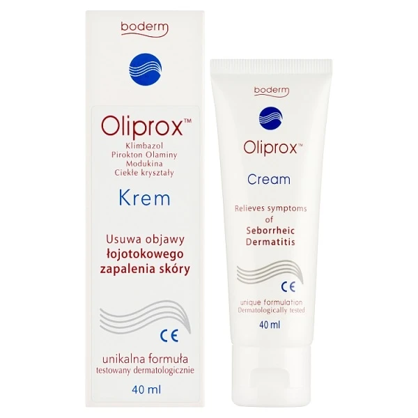 Oliprox, krem na łojotokowe zapalenie skóry, 40ml