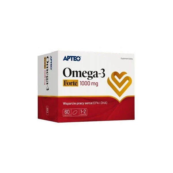 Omega-3 Forte Apteo, 60 kapsułek