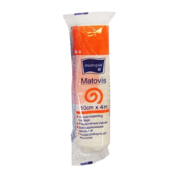 Opaska dziana poliestrowa, Matovis, 10cmx4m, 1 sztuka