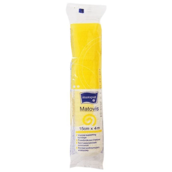 Opaska dziana poliestrowa, Matovis, 15cmx4m, 1 sztuka