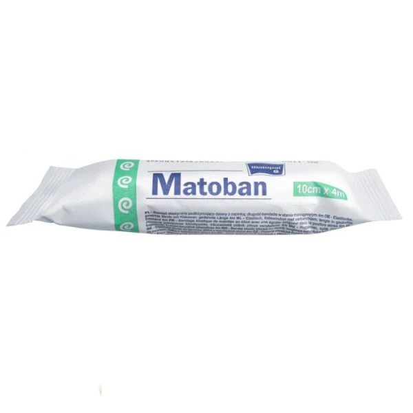 Opaska elastyczna, Matoban, 10cmx4m, niejałowy, 1 sztuka