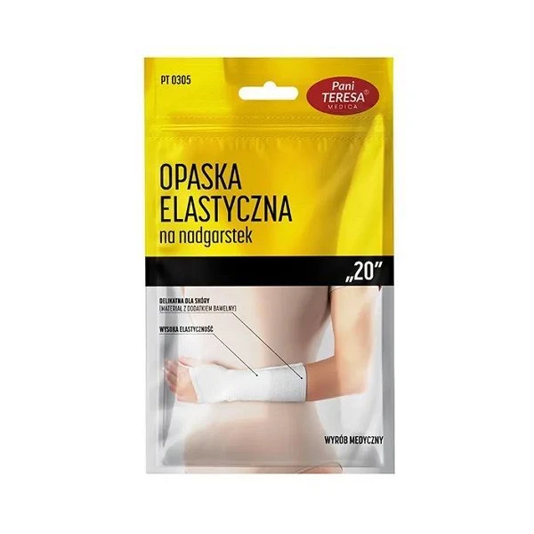 Opaska elastyczna na nadgarstek, Pani Teresa, rozmiar L, 1 sztuka