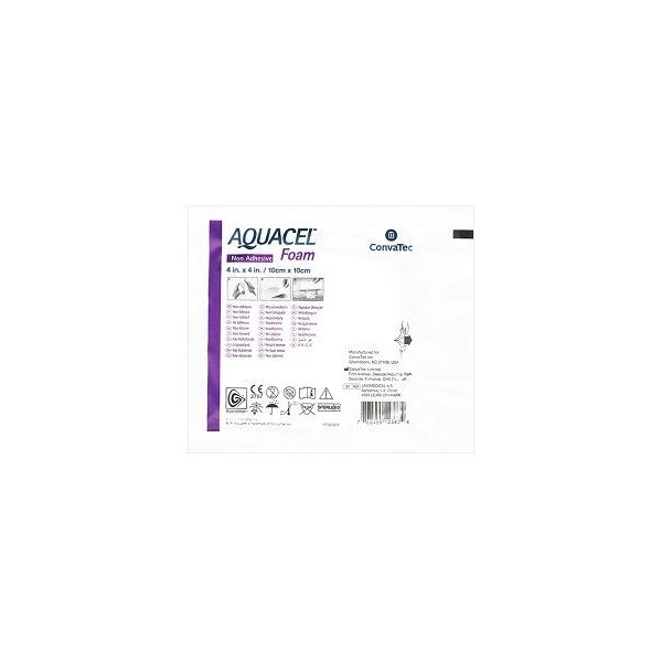 Opatrunek piankowy, Aquacel Foam, nieprzylepny, jałowy, 10cmx10cm, 1 sztuka