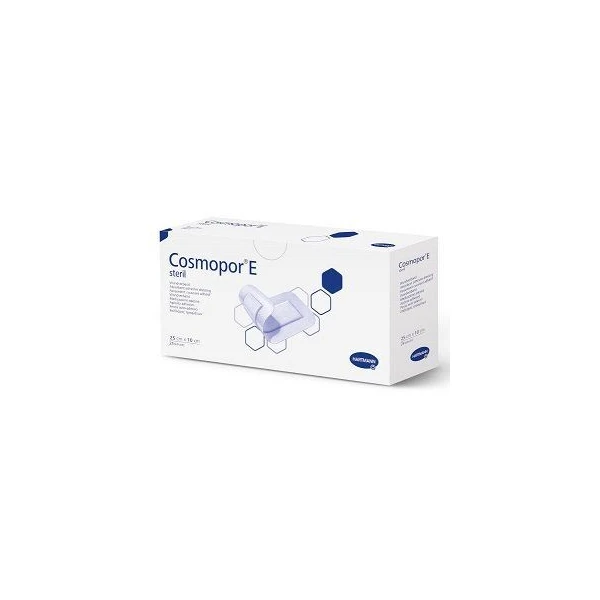 Opatrunek samoprzylepny, Cosmopor E steril, jałowy, 25cmx10cm, 25 sztuk
