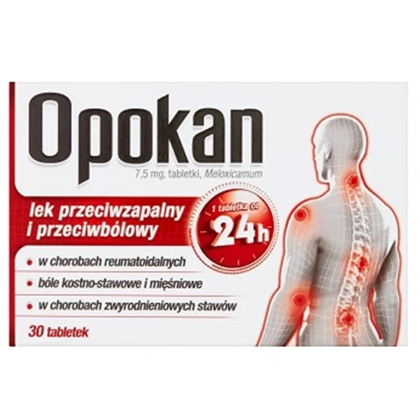 Opokan 7,5mg, 30 tabletek