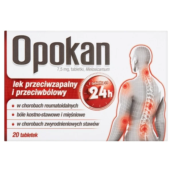 Opokan 7,5mg, 20 tabletek