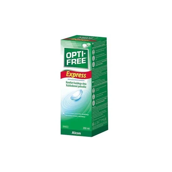Opti-Free Express, płyn dezynfekcyjny do soczewek, 355ml