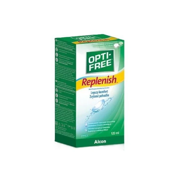 Opti-Free Replenish, płyn dezynfekcyjny do soczewek, 120ml