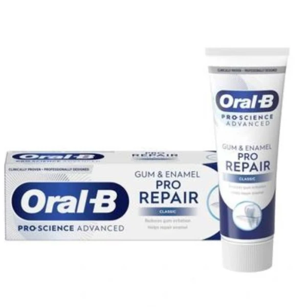 Oral-B, pasta do zębów, Gum & Enamel Pro Repair, Pro-Science Advance, 75ml
