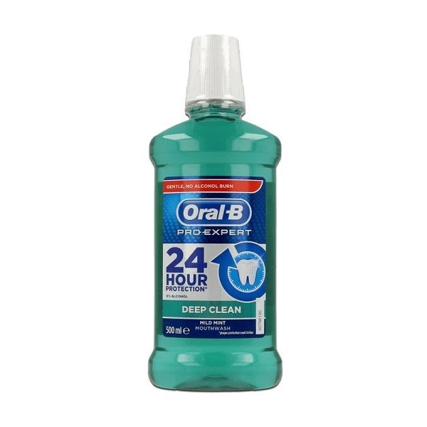 Oral-B Pro-Expert, płyn do płukania jamy ustnej, Deep Clean, 500ml