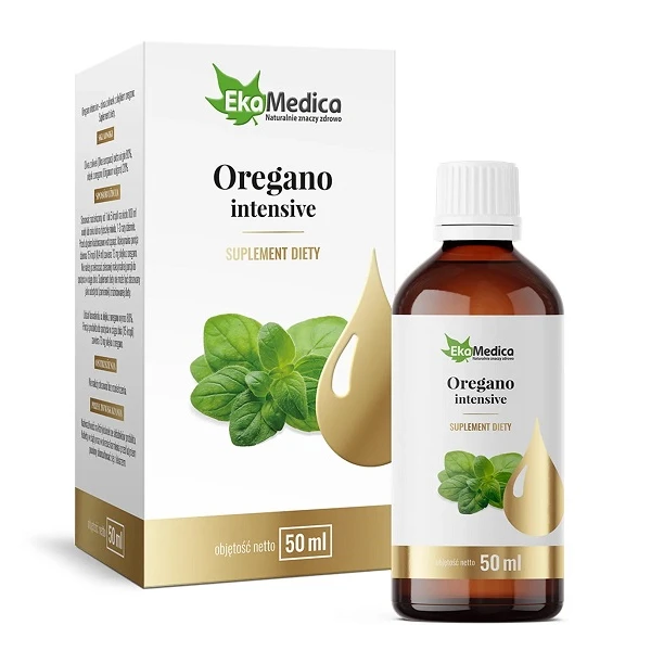 EkaMedica, Oregano intensive, olejek oregano, 50ml