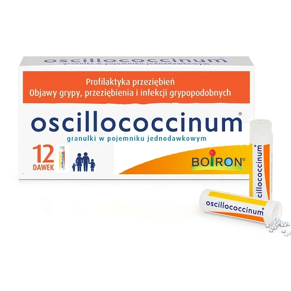 Boiron, Oscillococcinum, granulki, 12 dawek