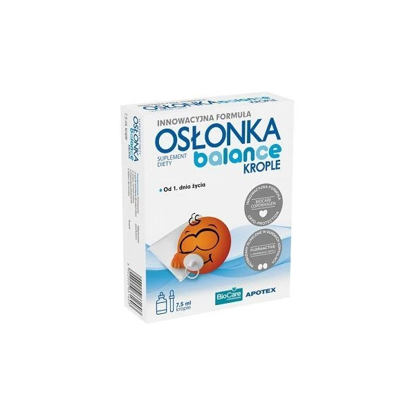 Osłonka Balance, krople doustne, od 1-go dnia życia, 7,5ml
