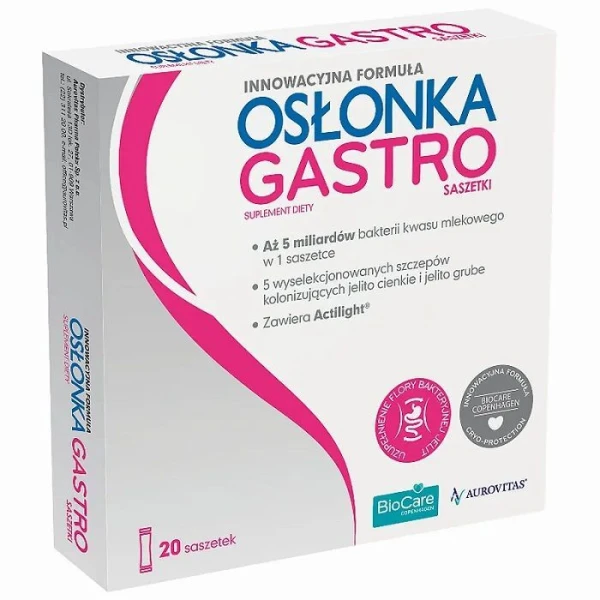 Osłonka Gastro, proszek, 20 saszetek