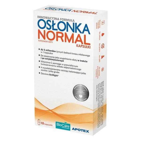 Osłonka Normal, 10 kapsułek