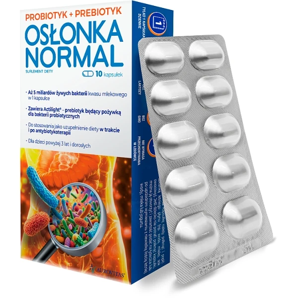 Osłonka Normal, 10 kapsułek