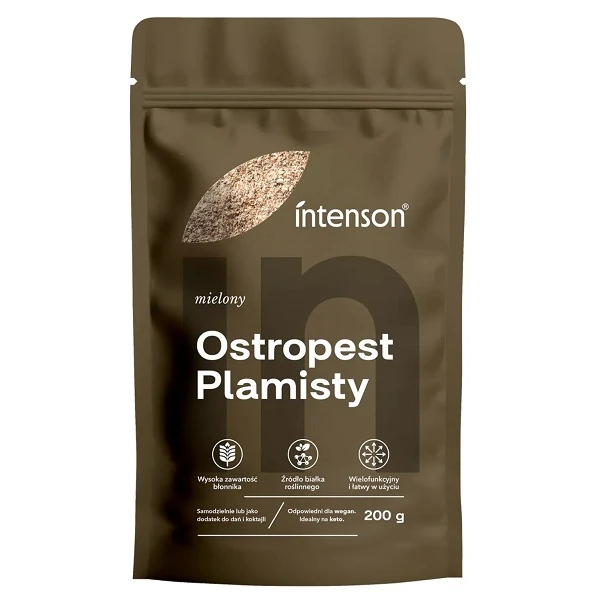 Intenson, Ostropest plamisty mielony, 200g