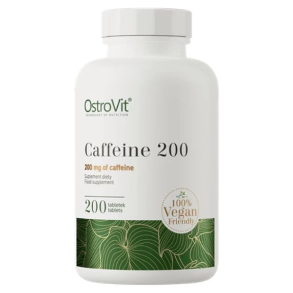 OstroVit, Caffeine 200mg, 200 tabletek