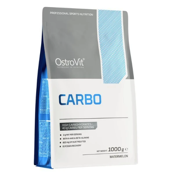 OstroVit, Carbo, proszek, smak arbuzowy, 1000g