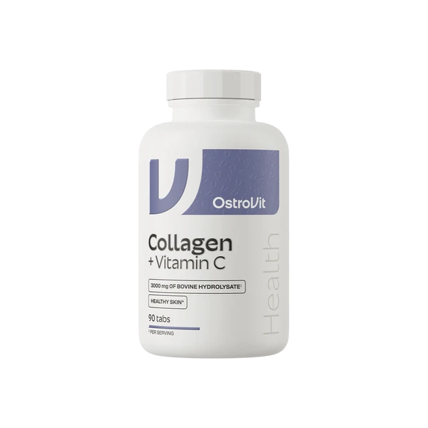OstroVit, Collagen + Vitamin C, 90 tabletek