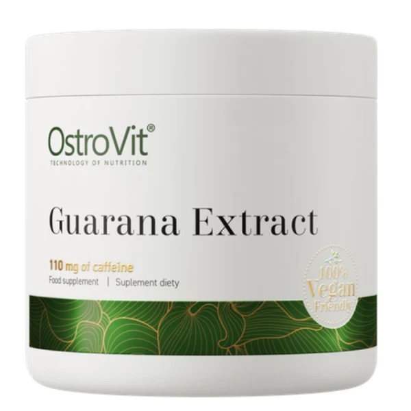 OstroVit, Ekstrakt z guarany, smak naturalny, 100g